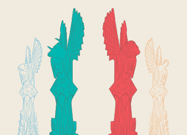 Noves Jornades de Portes Obertes on es mostraran les escultures del tetramorf que coronaran les torres de Lluc i Marc