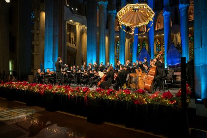 La Sagrada Família celebrarà el Concert de Nadal amb un repertori de nadales d’arreu del món