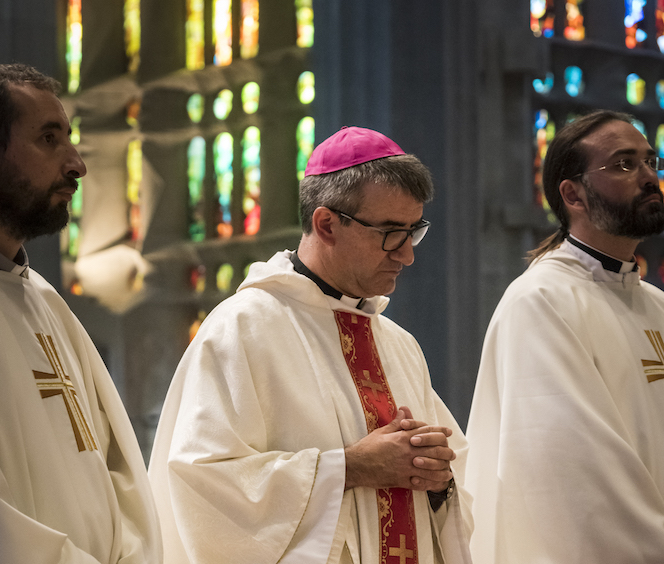 La Sagrada Familia se unió a las plegarias por la defunción de Mons. Antoni Vadell i Ferrer, obispo auxiliar de Barcelona