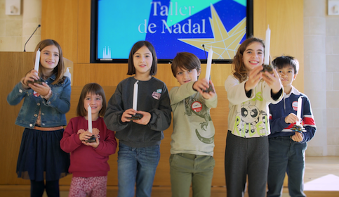 Exhaurides les entrades per participar per participar en el taller infantil de Nadal a la Sagrada Família