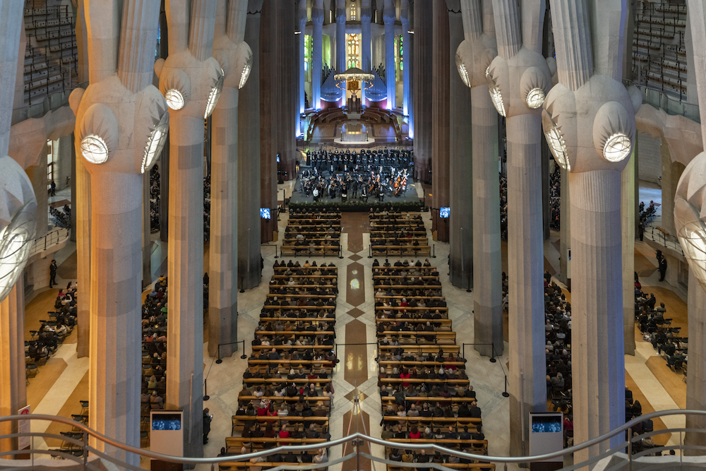 Sagrada Família invites 800 people to Easter Concert