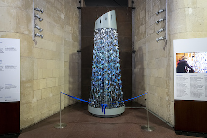 More than 800,000 people have already seen the collaborative sculpture of the tower of the Virgin Mary