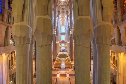 Mass in the Basilica in commemoration of the 25th anniversary of UIC in Barcelona