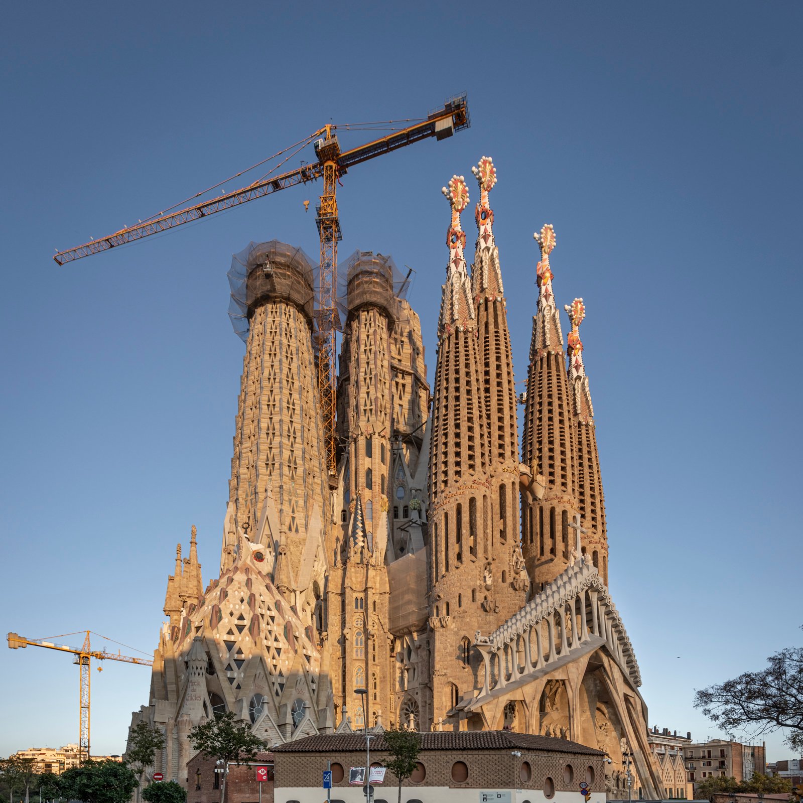 Se retoman las obras en la Basílica de la Sagrada Familia