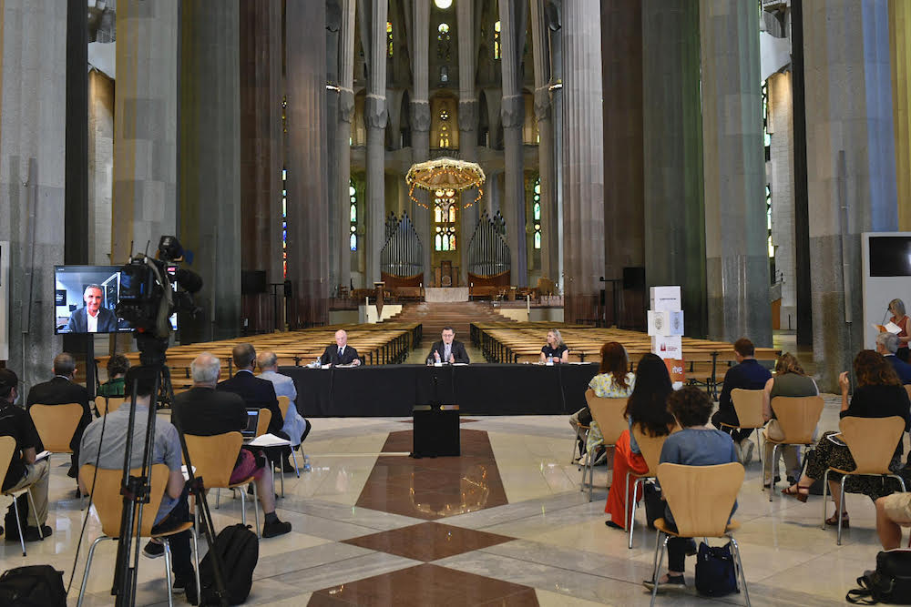 La Filarmónica de Viena escoge la Sagrada Familia para su concierto de Anton Bruckner