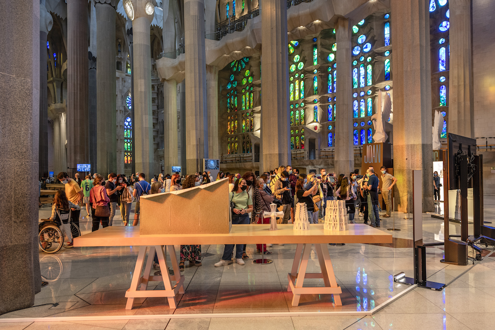Sagrada Família holds Open Doors Days to show visitors how the tower of Jesus Christ will look