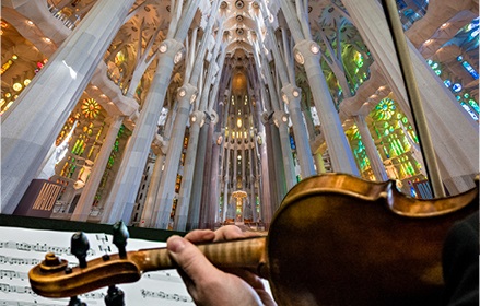 La Sagrada Família convida la ciutadania a la preestrena del concert de la Filharmònica de Viena a la Basílica