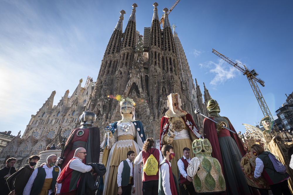 Primer cap de setmana de celebracions populars per la inauguració de la torre de la Mare de Déu