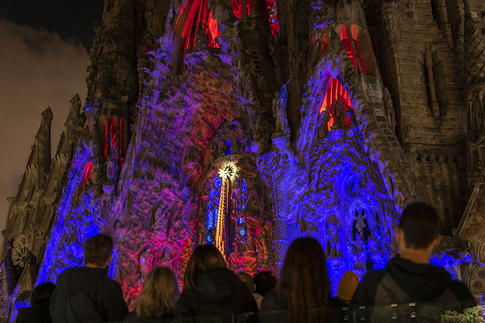 28.000 people experience the spirit of Christmas at the Sagrada Família