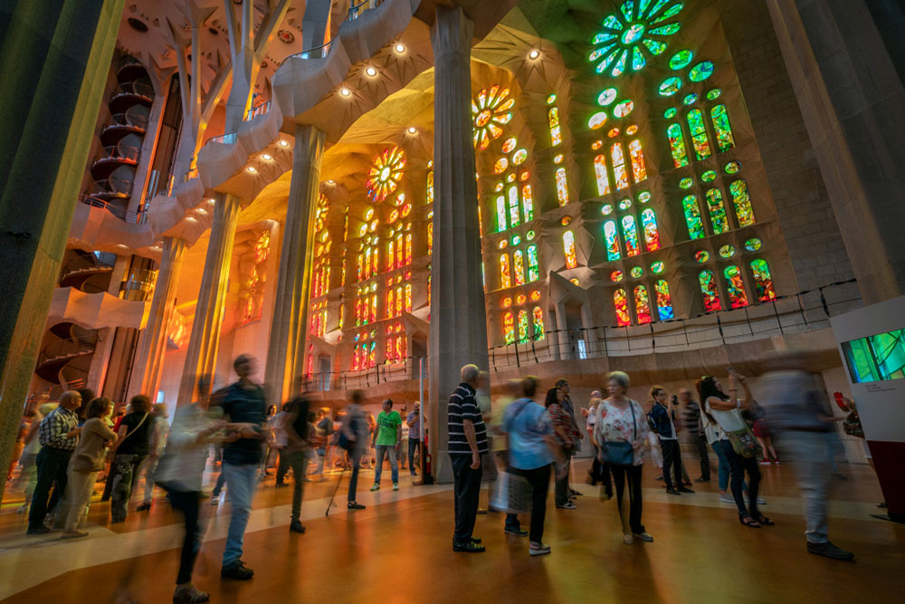 First weekend of visits to the Sagrada Família exclusively for Barcelona residents