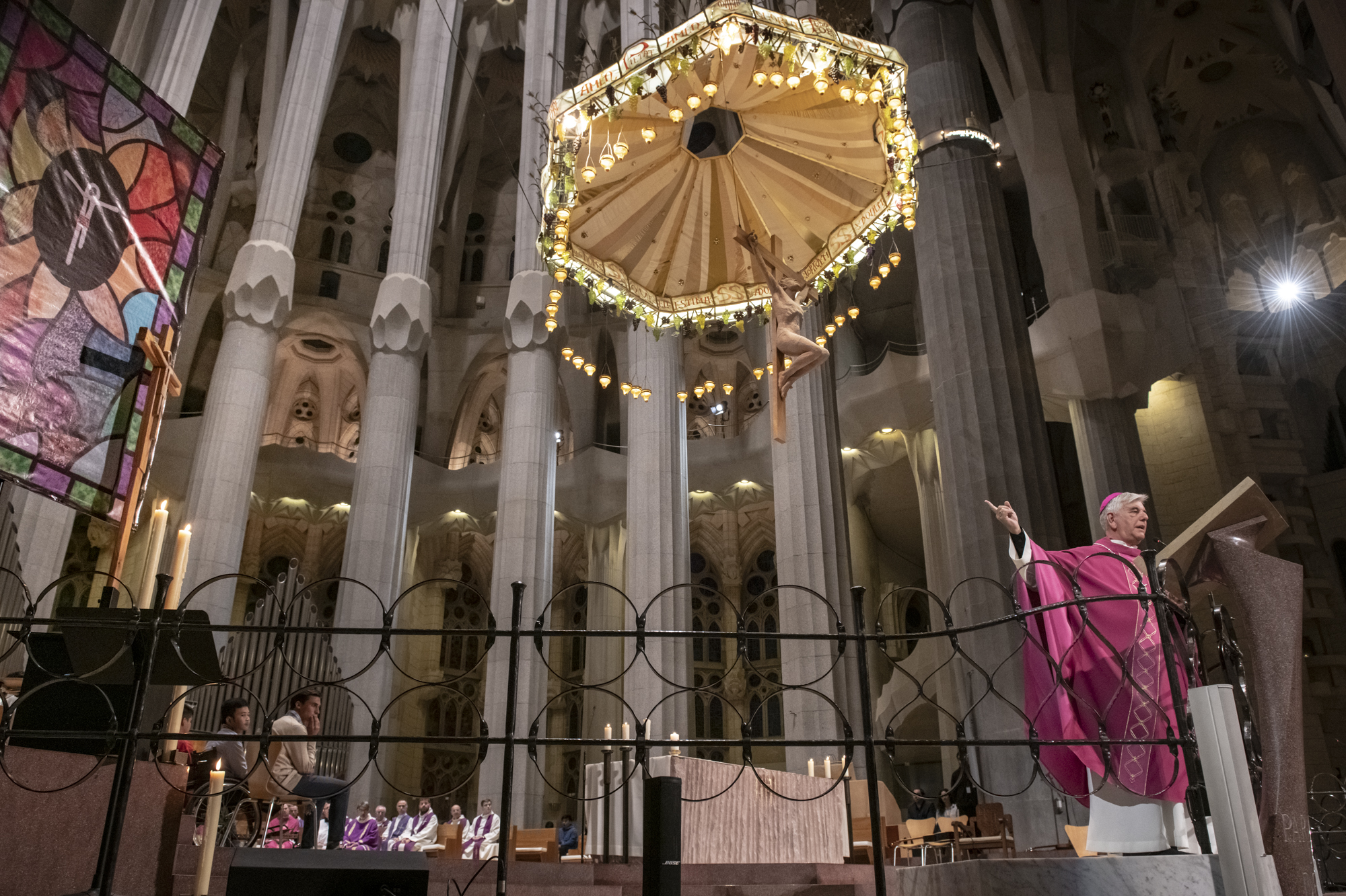 La Basílica ha iniciat la quaresma amb la missa «Sent la Creu»