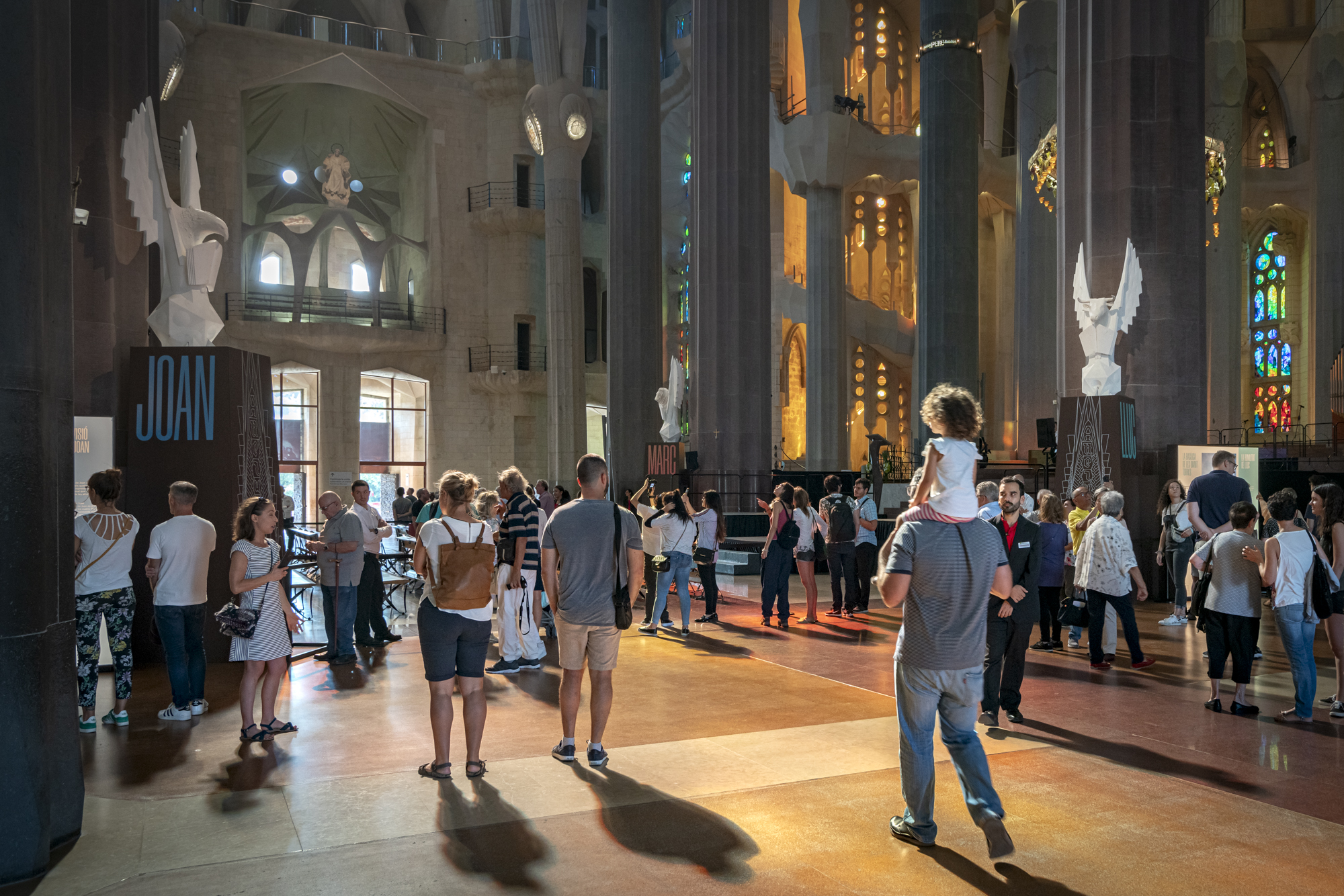La Sagrada Familia ha celebrado sus Puertas Abiertas