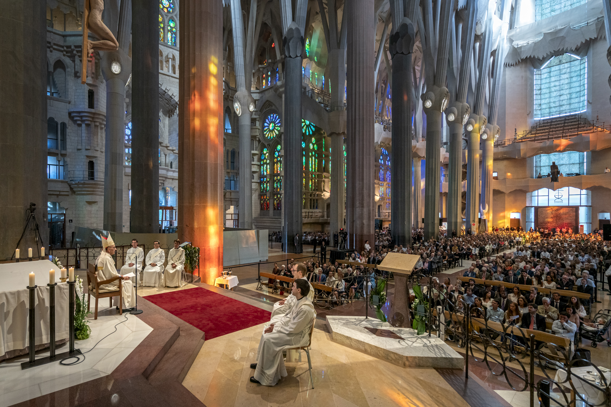 New mass of priestly ordinations at the Sagrada Família