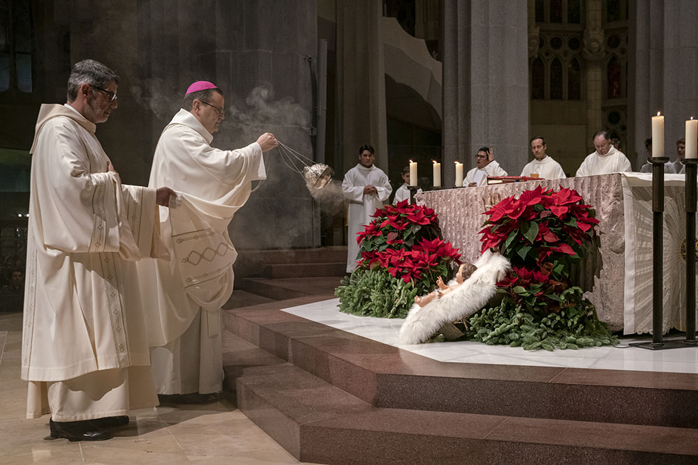 Basilica celebrates birth of Jesus with Midnight mass