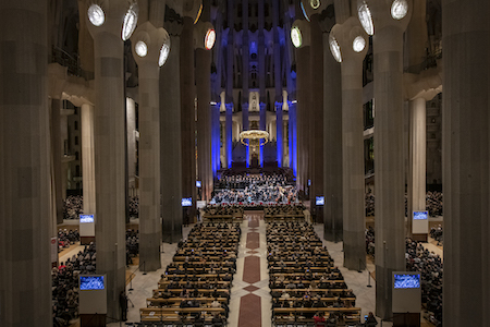 La Sagrada Família celebra el Concert de Nadal amb un repertori de nadales d’arreu del món