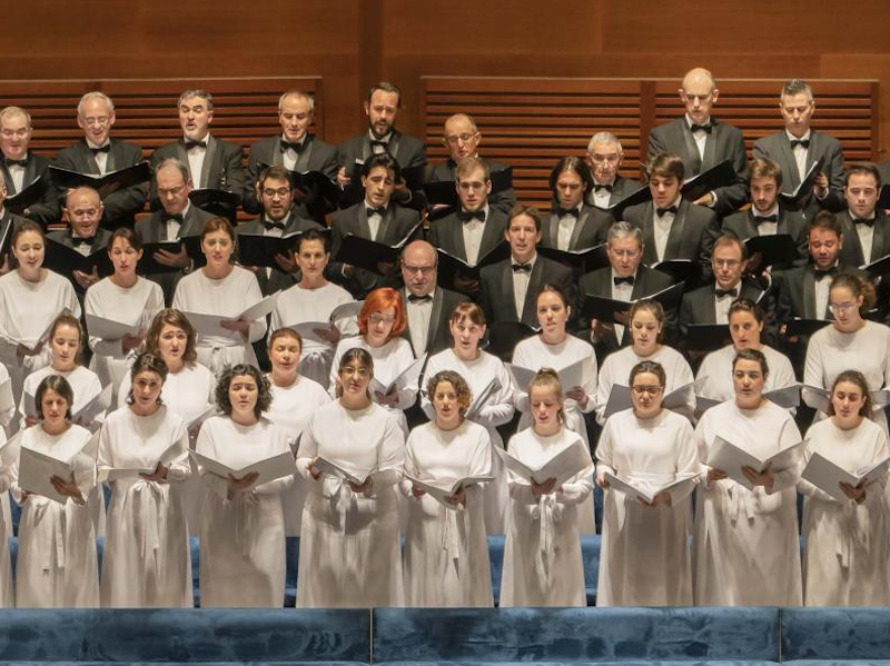 El Orfeón Donostiarra cantará por primera vez en la Sagrada Familia