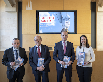La Sagrada Família rep 3.781.845 visitants l’any 2022