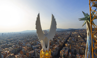 La Sagrada Familia ofrece una nueva visita virtual de la obra a 135 metros de altura