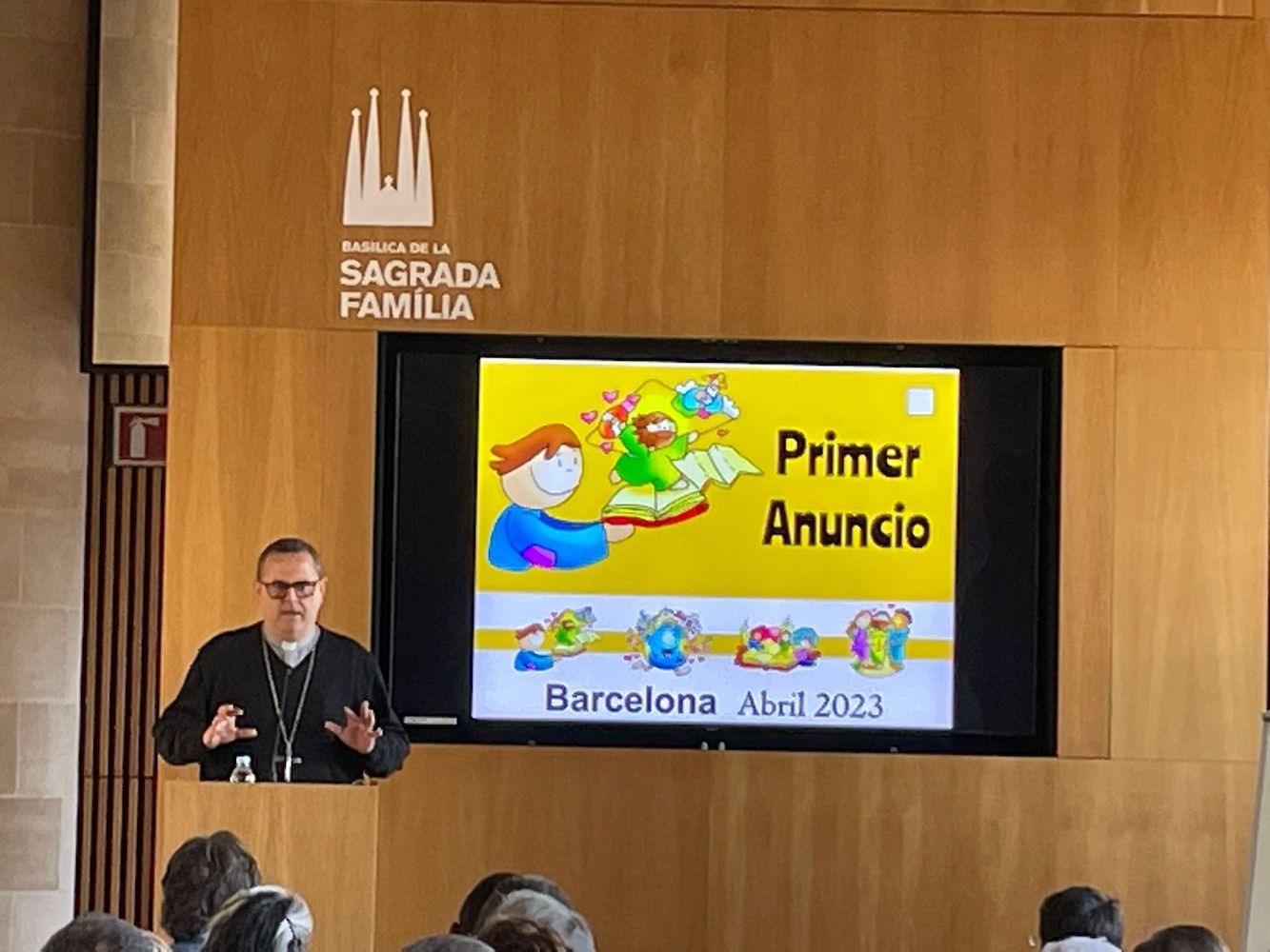 Sagrada Família hosts Conference of the Lay Apostolate of Catalonia, presided by Mons. Sergi Gordo, Auxiliary Bishop of Barcelona