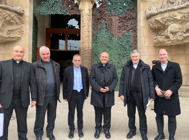 La Basílica de la Sagrada Familia recibe la visita del Cardenal José Tolentino de Mendonça