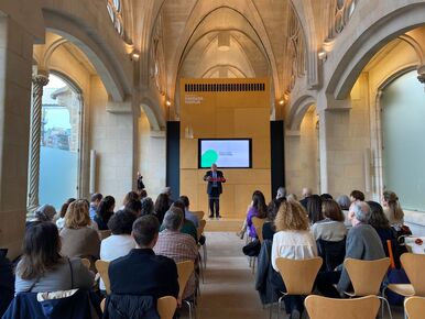 Acto de clausura del proyecto de Arte Integrado que impulsa la Sagrada Familia