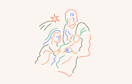 El espíritu navideño llena la Sagrada Familia