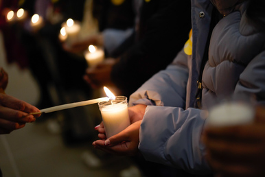 Midnight mass at the Basilica to celebrate the birth of Jesus