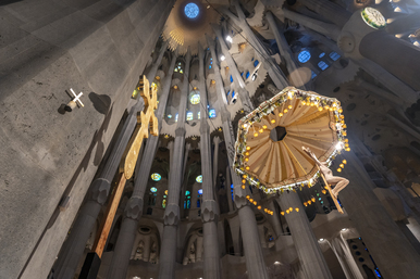 Celebració del «Sent la Creu» a la Sagrada Família