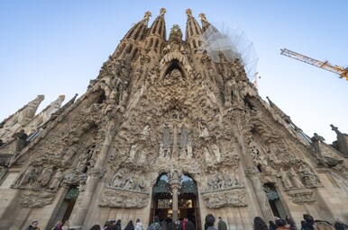 Sagrada Família opens its doors for Santa Eulàlia