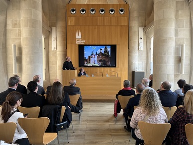 Acto de presentación de la Semana Santa de Logroño