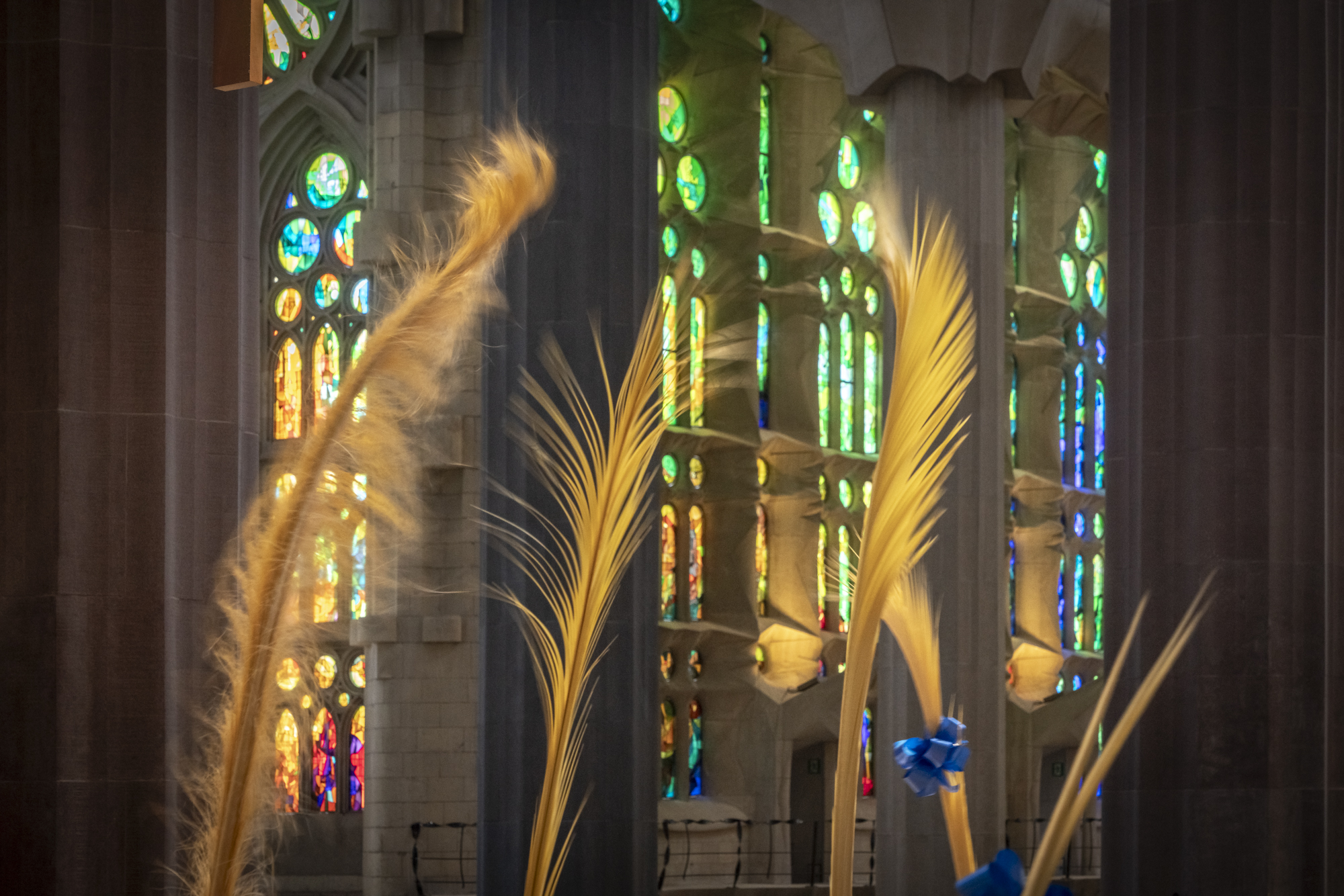 Palm Sunday at the Sagrada Família