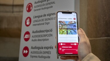 Se incorpora el rumano a las audioguías de la Sagrada Familia