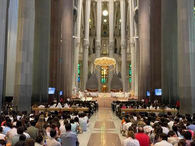 Misas en la Sagrada Familia con motivo del Año Jubilar 2025