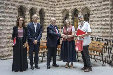 La Sagrada Família signa un conveni amb la Fundació Catalunya La Pedrera per difondre conjuntament la vida i l’obra de Gaudí