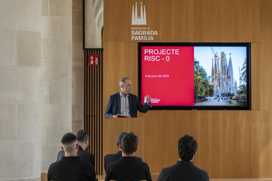Sagrada Família hosts Projecte Risc 0 awards ceremony