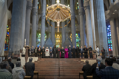 Celebración ecuménica del Concilio de Nicea en la Sagrada Familia