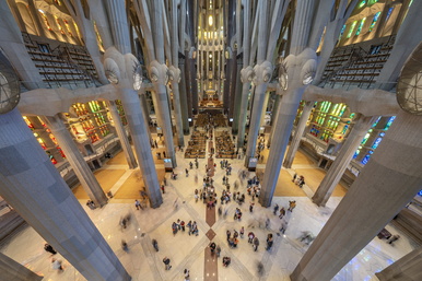 Sagrada Família opens its doors for La Mercè