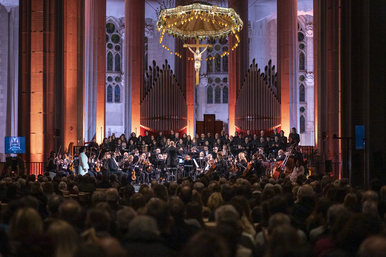 Christmas concert at the Sagrada Família
