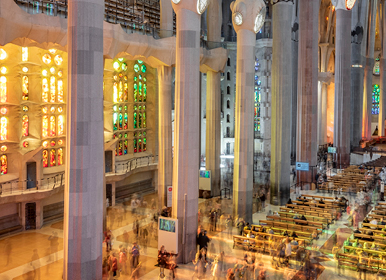 Puertas Abiertas en la Sagrada Familia con motivo de la festividad de Santa Eulàlia