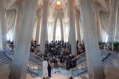 Blessing and inauguration of the tower of Jesus Christ