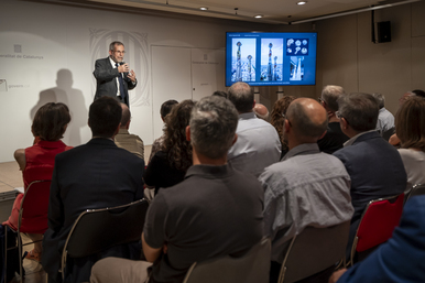 Jordi Faulí, chief architect, gave a lecture on Gaudí’s legacy and the Sagrada Família