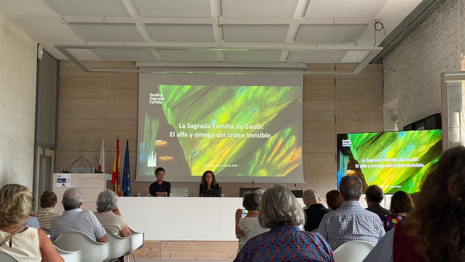 Sagrada Família participates in lectures as part of course on Antoni Gaudí in Comillas