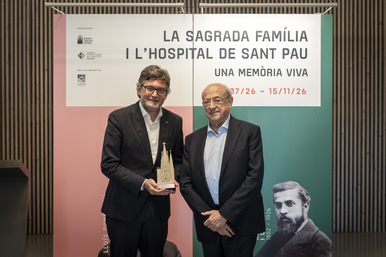 La Sagrada Família i el Recinte Modernista de Sant Pau posen en valor el seu vincle amb una exposició conjunta