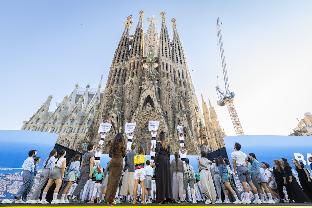 Sagrada Família, backdrop for inaugural event of Tour de France Grand Départ 2026