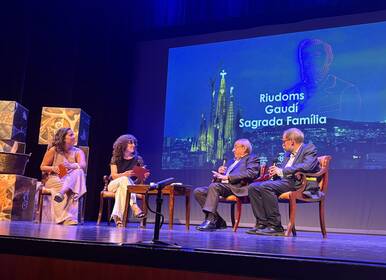Esteve Camps and Jordi Faulí take part in the round table ‘Riudoms-Gaudí Sagrada Família’