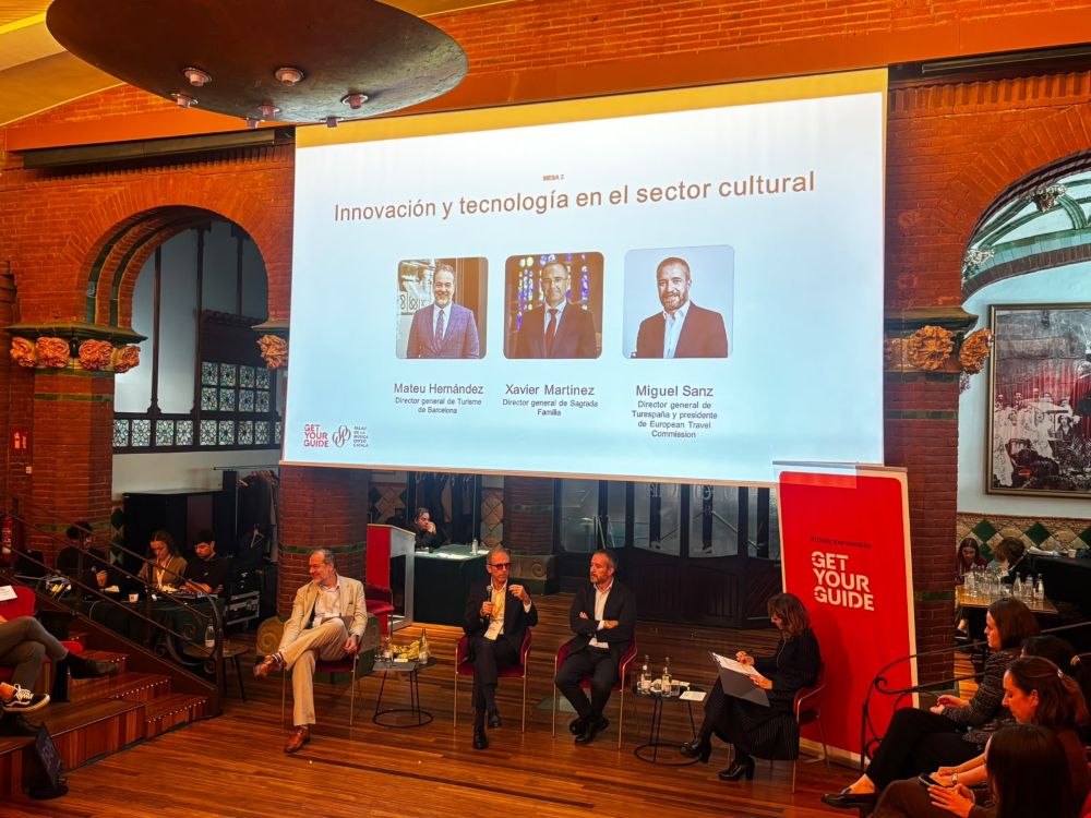El Director General de la Sagrada Família, Xavier Martínez, participa en una taula rodona sobre innovació i sostenibilitat en el turisme cultural