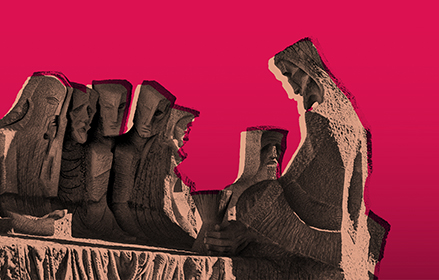 La Sagrada Família viu la passió de la Setmana Santa