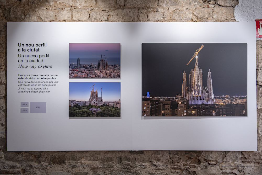 La Sagrada Família i la Catedral de Barcelona inauguren l'exposició «Un nou estel brilla a Barcelona»