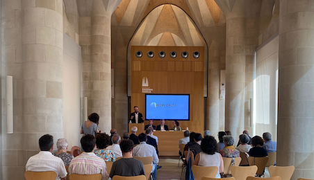 Entrega dels premis Gaudí a treballs de recerca de batxillerat i a projectes de cicles formatius de grau superior a la Basílica